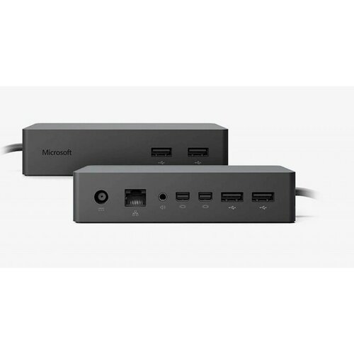 Microsoft dock surface dock 2/199W/4K at 60 Hz?/2f USB-C/2b usb-c video/ 2b USB-A/1GB etht Cene