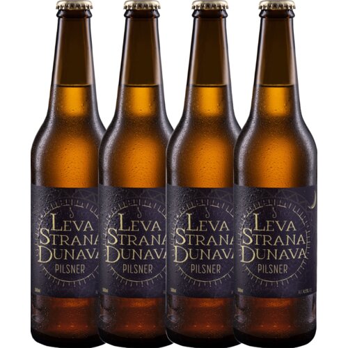 Zadruga Zzapi Zzapi Pivo Leva strana Dunava, 0.5l, 4 komada Slike