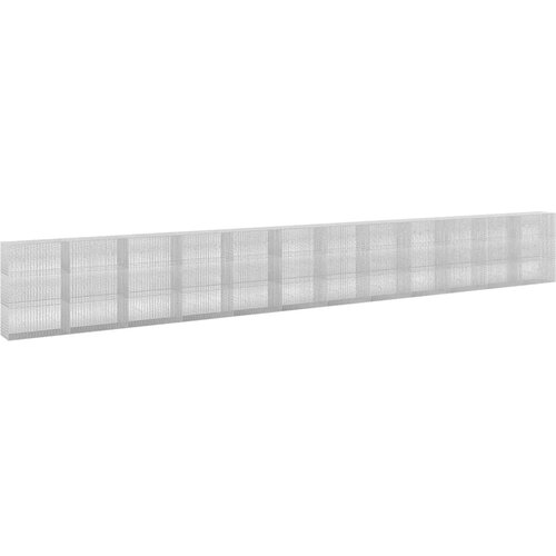  Gabion s žicom debljine 3 5 mm i mrežom 5x2 5 cm 1200x50x150 cm - 50 cm 150 cm 1200 cm Slike
