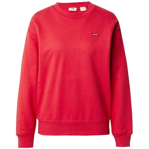 Levi's Sweater majica crvena / vatreno crvena / bijela