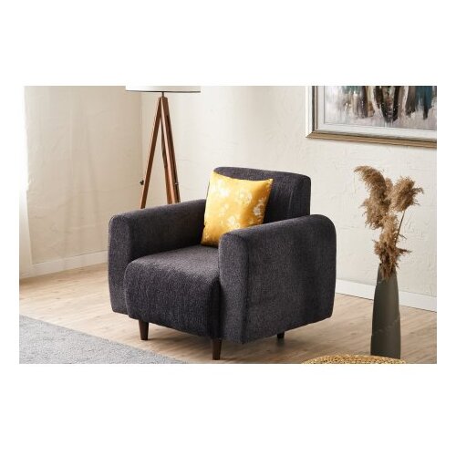 Atelier Del Sofa fotelja noya chenille anthracite Cene