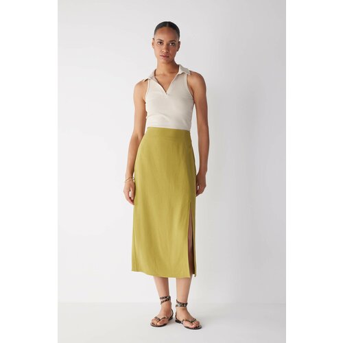 Defacto Lined Normal Waist Midi Skirt Slike