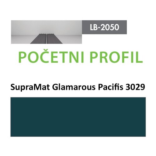 AGT profil Zidni MDF Početni LB-2050-A SupraMat Sahara Cream (3019) 2800x139x18mm ( 026-085 ) Cene