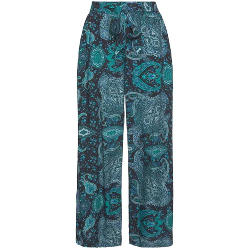 VIVANCE Pidžama hlače 'VIVANCE' plava / zelena