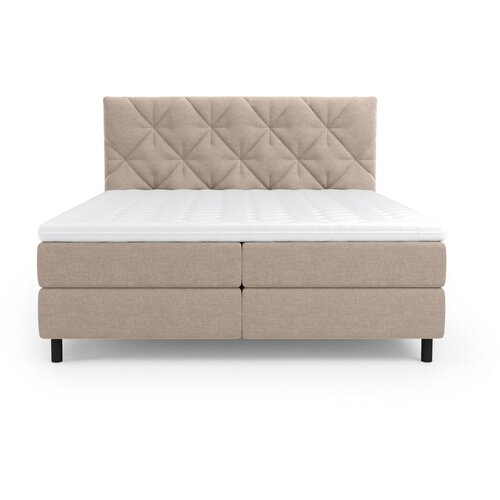 Esposa POSTELJA Z VZMETNICO 140 cm x 200 cm , tekstil bež Slike
