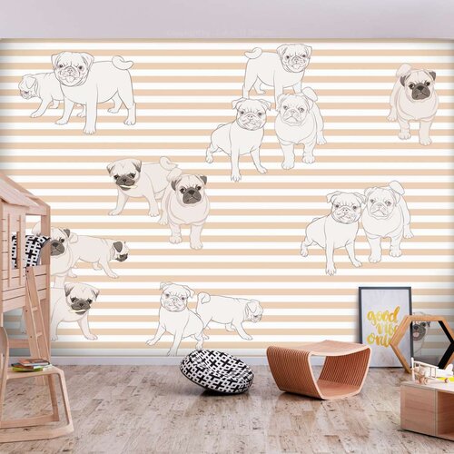  Tapeta - Playful Dogs 250x175 Slike