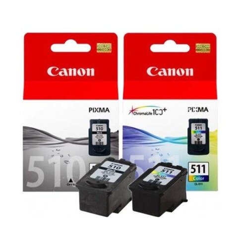 Canon Komplet kartu&amp;scaron; PG-510 + CL-511, original Slike