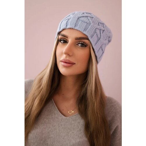 Kesi Cap with fleece Sonia K201 blue Slike
