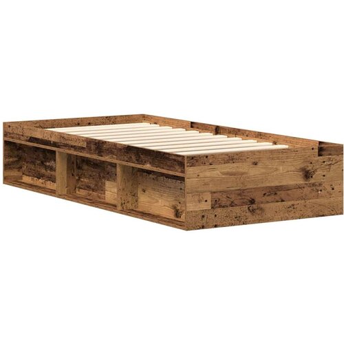 VidaXL Okvir kreveta bez madraca staro drvo 90x200 cm Slike