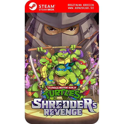 Teenage Mutant Ninja Turtles Shredders Revenge - Steam koda brez &scaron;katlice (WINDOWS PC | STEAM DECK) Cene