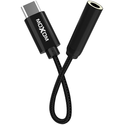 Moxom Adapter audio MX-AX01 3.5mm na Type C pleteni crni Cene