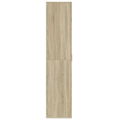  za cipele boja hrasta 80x39x178 cm konstruirano drvo Slike