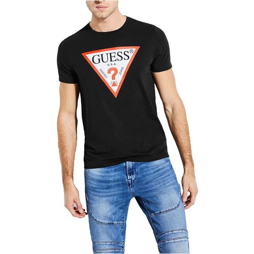 Guess Majice s kratkimi rokavi M2GI68 KBA60 Črna Slike