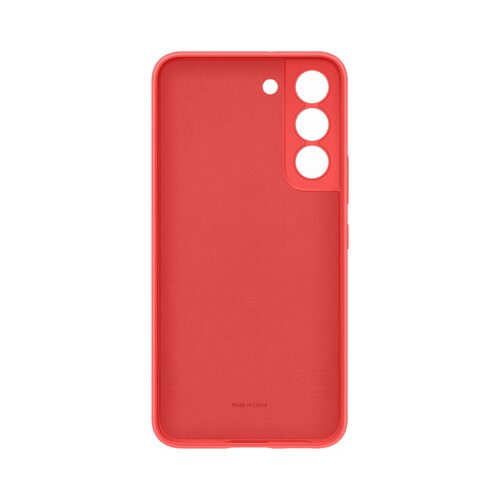 Samsung galaxy S22 silicone cover coral Slike