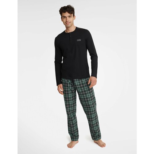 Henderson Usher pyjamas 40946-99X Black Black Slike