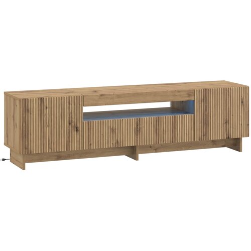  LED TV kabinet Hrast artisan Konstruirano drvo Cene