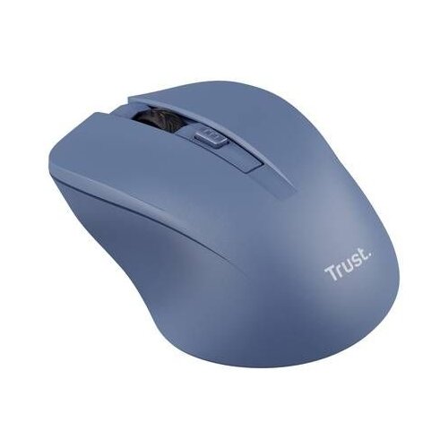Trust mydo silent wls mi&amp;scaron; wireless plavi, dpi 1000-1800 obje ruke, 4 tipki, tihi Slike