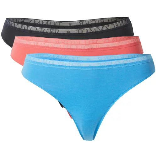 Tommy Hilfiger Underwear Tanga gaćice azur / losos / crna