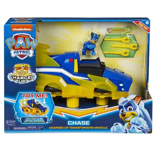 Spin Master Paw Patrol Mighty Pups: Chase Deluxe vozilo sa zvukom i svijetlom - Cijene