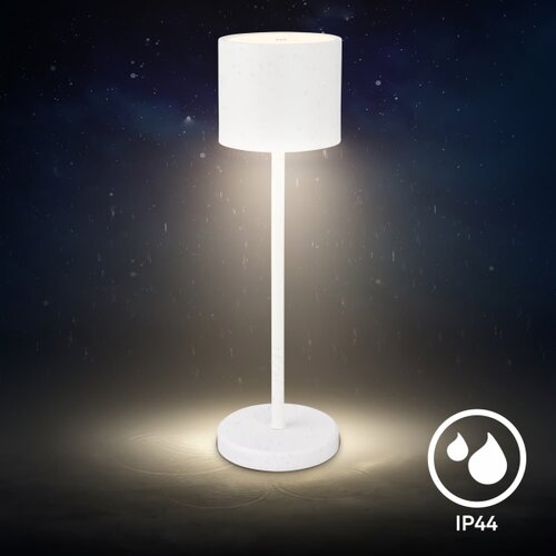 BRILONER 7521016 - LED prigu&amp;scaron;iva stona lampa SIGO 2,5W/5V IP44 2600 mAh bela Slike