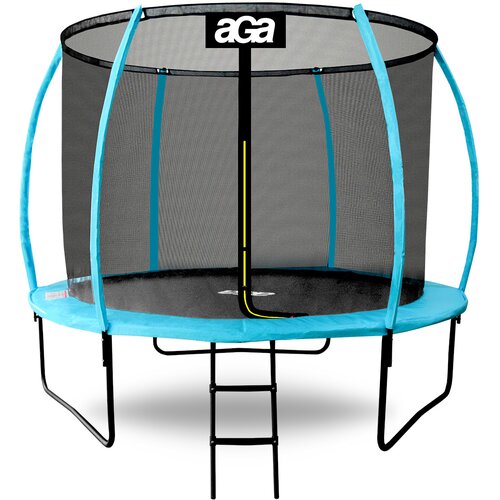  Trampolin 305 cm s unutarnjom sigurnosnom mrežom i stepenicama Aga SPORT EXCLUSIVE MRPU1010LB - svijetlo plava Cijene