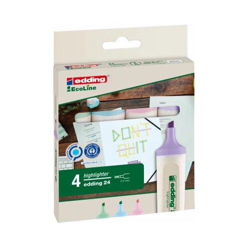 Signiri E-24 EcoLine pastel 2-5mm, set 1/4 Edding sortirano 08SG24PQ Cene