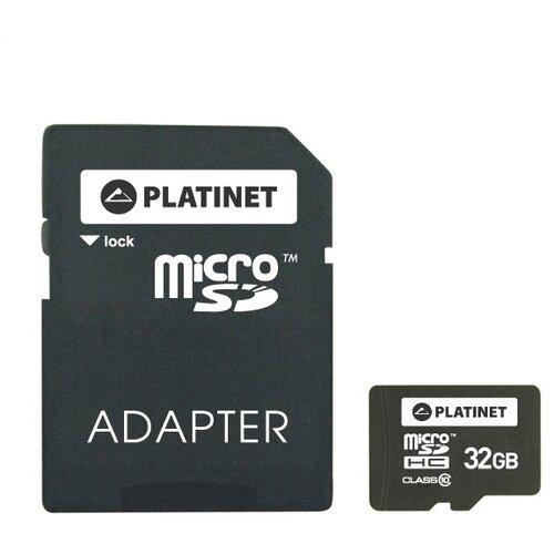 Platinet microSDHC 32GB SECURE DIGITAL + ADAPTER SD class10 [41843] Cijene