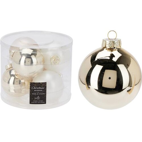  BOŽIĆNE KUGLE 8CM SET 6/1 SORTO Cijene