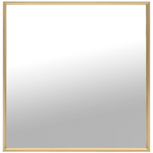 VidaXL Ogledalo zlatno 60 x 60 cm Slike