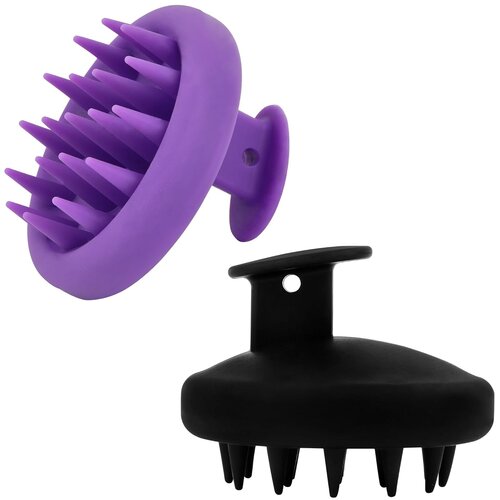 Generic Silikonska masažna krtača za &amp;scaron;amponiranje lasi&amp;scaron;ča, masažna krtača za prhljanje lasi&amp;scaron;ča za lase za odstranjevanje prhljaja, krtača za mokro in suho lasi&amp;scaron;če za sprostitev pritiska, nega lasi, (21077363) Slike