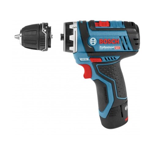 Bosch akumulatorska bušilica/ odvrtač GSR 12V-15 FC + GFA 12 B sa izmenljivim glavama Cene