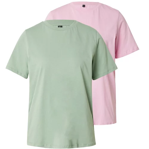 Trendyol Majica svijetlozelena / roza