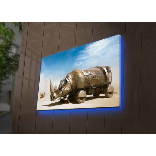 Wallity Slika sa LED osvetljenjem 4570DACTBURN-013, 45x70 cm Cene