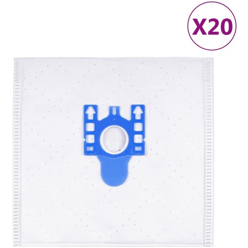 VidaXL Vrećice za usisivač Miele tip GNH 20 kom Slike