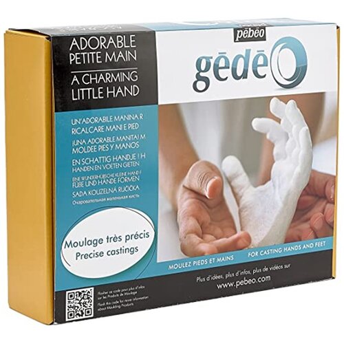 Artmie Set za izlivanje otisaka šaka i stopala Gédéo Charming little hand Pébéo Cene