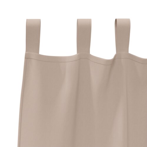  Zavjese za zamračivanje 2 pcs Sivo-smeđa 225 x 140 cm Poliester Slike