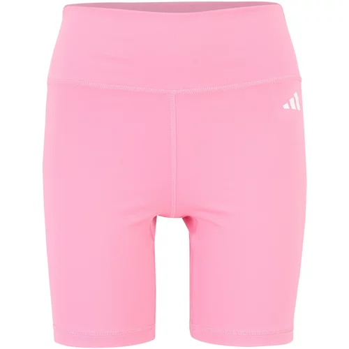 Adidas Sportske hlače 'Essentials' ružičasta / bijela
