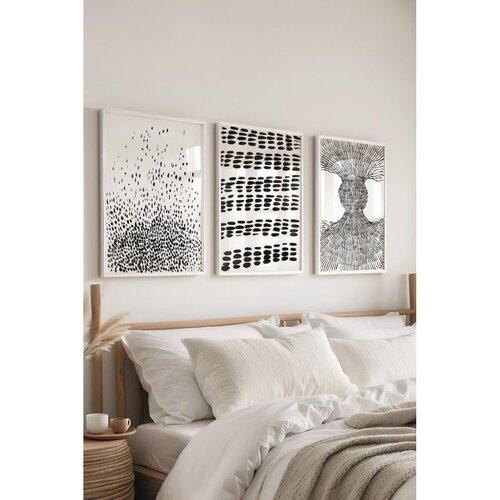 WALLXPERT Ç-300576 - 3040 set dekorativnih slika u više boja (3 komada) Cene