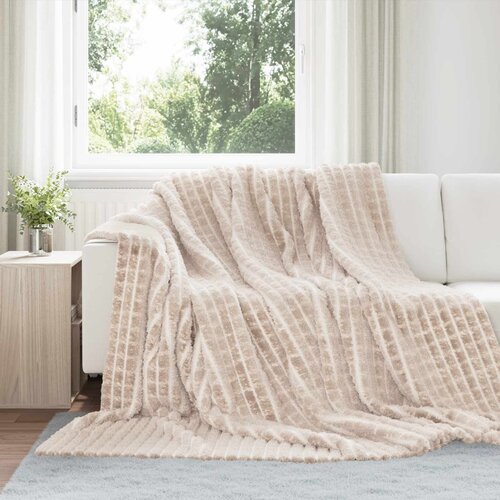  Pokrivači za bacanje 6 pcs Bež 240 x 220 cm Runo Cijene