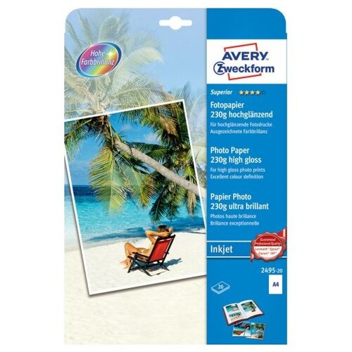 Avery Zweckform Foto papir Ink-Jet Superior A4 - 230 g Cene