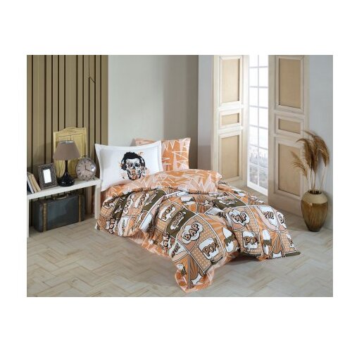 Lessentiel Maison poplin posteljina (160 x 220) wow sephia Cene