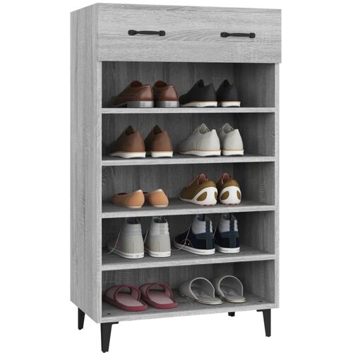  za cipele boja hrasta 60x35x105 cm konstruirano drvo Slike