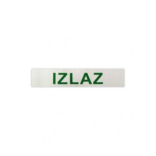  NALEPNICA 22,1*4,7CM IZLAZ Cene