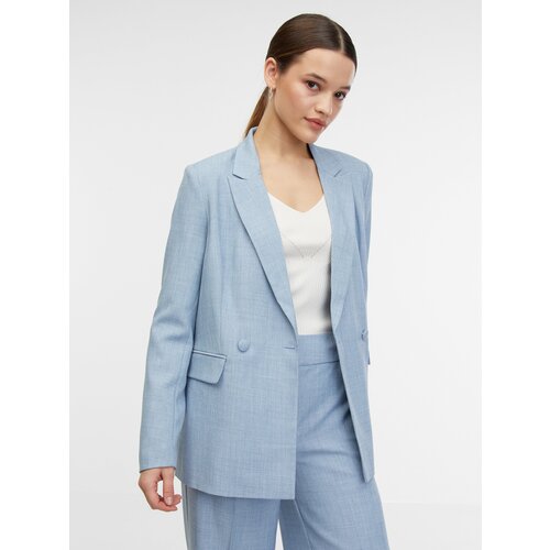 Orsay Light Blue Women's Melange Blazer - Women Cene