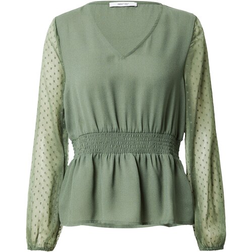 About you Bluza &amp;#039;Florence&amp;#039; temno siva / pastelno zelena Slike