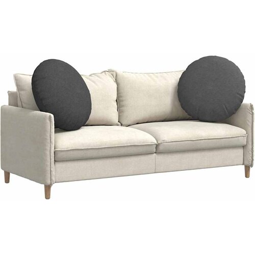  Jastučići za sjedenje 2 pcs Tamno siva &amp;Oslash;60 x 21 cm Slike