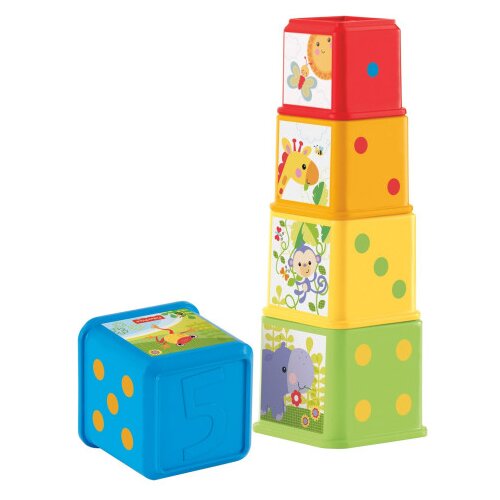 Fisher Price Igračka kocke šarene za slaganje 37807 Cijene
