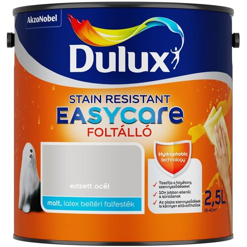 DULUX Dekorativna boja za zid Easycare Steel gray, 2,5 l Slike