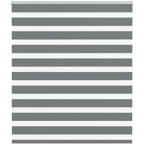vidaXL Zebra senčilo temno sivo 130x150 cm tkanina širina 125,9 cm Cene