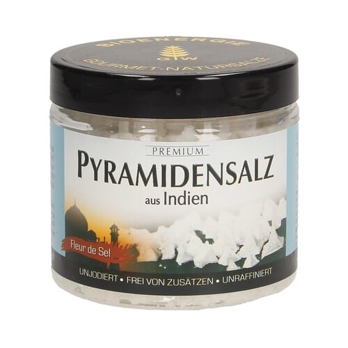 Bioenergie Piramidna sol iz Indije, Fleur de Sel - ročno pobirana Cene